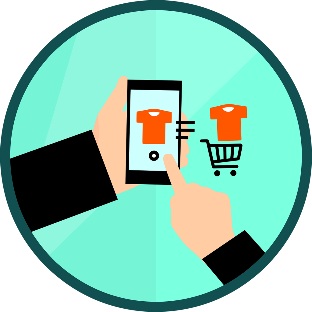 icon for customer purchasing online