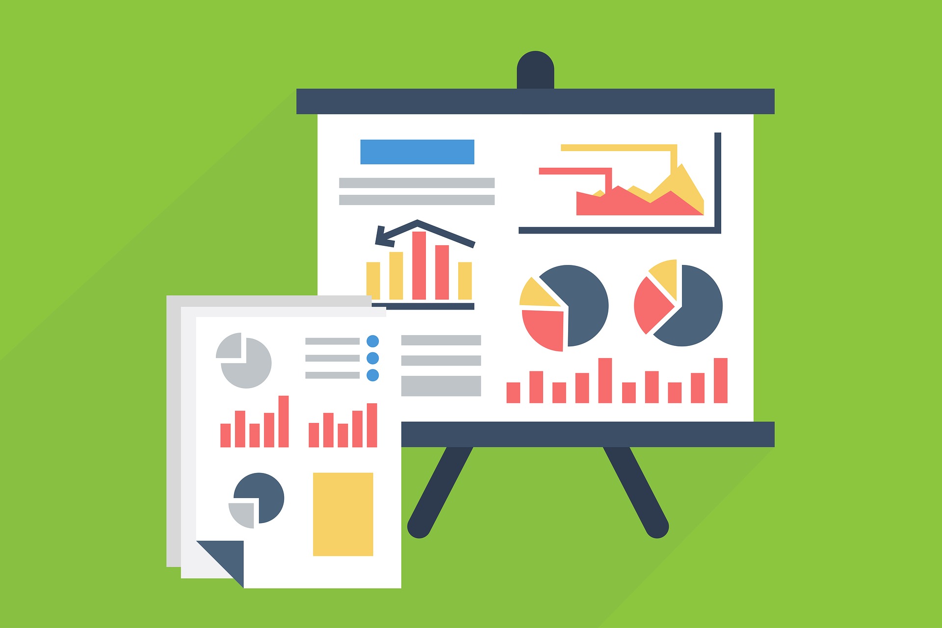 data results in visual format